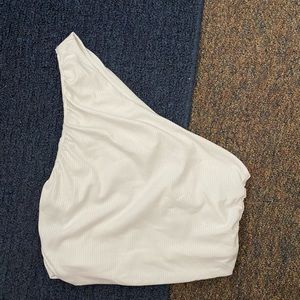 One Shoulder Crop Top